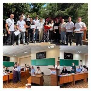 Вручення дипломів випускникам ВСП “Технолого – економічний фаховий коледж МНАУ”.